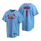St.Louis Cardinals #1 Ozzie Smith Player Jersey Blue
