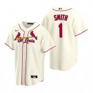STL #1 Ozzie Smith Cool Base Jersey Cream