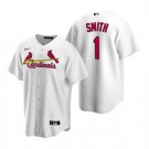 STL #1 Ozzie Smith Cool Base Jersey White