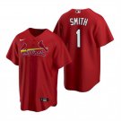 St.Louis Cardinals #1 Ozzie Smith Player Jersey Red