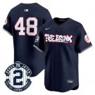 Anthony Rizzo NYY The Bronx Graffiti Vapor Premier Limited Navy Jersey