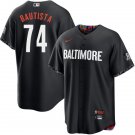 Baltimore Orioles #74 Felix Bautista Black City Connect Jersey