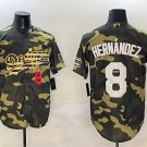 Los Angeles Dodgers #8 Enrique Hernández Camo Limited Stitched Baseball Jersey