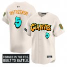 Mike Yastrzemski Jersey #5 San Francisco Giants Graffiti Fog City Drop Cream