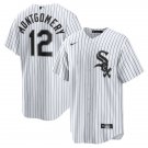 Men's Chicago White Sox #12 Colson Montgomery White Cool Base Stitched Jersey