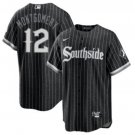 Men's Chicago White Sox #12 Colson Montgomery City Connect Cool Base Jersey