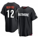 Mens Baltimore Orioles #12 Dylan Beavers Nike Black City Connect Limited Jersey