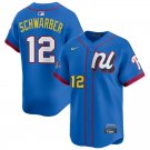 PHI #12 Kyle Schwarber 2025 All-Star National League Limited Player Jersey Blue