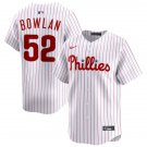 Philadelphia Phillies #52 Jonathan Bowlan Nike White Pinstripe Home Limited Jersey