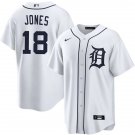 Detroit Tigers #18 Jahmai Jones Nike White Home Limited Player Jersey