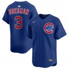 Chicago Cubs #3 Alex  Bregman Nike Royal Alternate Limited Player Jersey