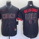 Men's women youth CIN #44 Elly De La Cruz Black City Cool Player Jersey