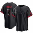 Mens Cincinnati Reds #3 Ke'Bryan Hayes Nike Black City Connect Limited Jersey