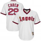 Los Angeles Angels Rod Carew White Throwback Pullover Jersey