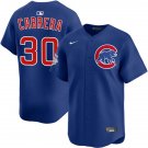 Mens Chicago Cubs #30 Edward Cabrera Nike Royal Alternate Limited Jersey