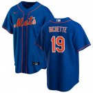 Mens New York Mets #19 Bo Bichette Nike Royal Orange Alternate Limited Jersey