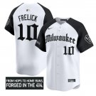 Sal Frelick Jersey #10 Milwaukee Brewers Gothic 414 Shadows Edition