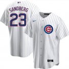 Chicago Cubs #23 Ryne Sandberg White Cool Stitched Baseball Jersey