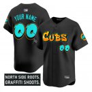 Custom Chicago Cubs Jersey Graffiti North Side Edition Stitched