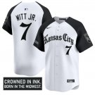 Bobby Witt Jr. Jersey #7 Kansas City Royals Gothic Crown Edition Vapor Stitched