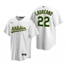 Oakland Athletics #22 Ramon Laureano White Cool Base Stitched Jersey
