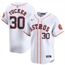 Houston Astros #30 Kyle Tucker White Home Baseball Jersey