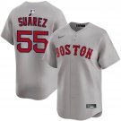 Men's BOS #55 Ranger Suarez Nike Road Gray Limted Jersey