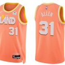 Cleveland Cavaliers #31 Jarrett Allen Nike Orange 2026 City Edition Swingman Jersey