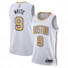 Boston Celtics #9 Derrick White City Edition Basketball Jersey White 2025