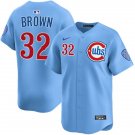 Mens Chicago Cubs #32 Ben Brown Nike Blue Alternate Limited Jersey
