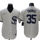 Mens White Sox #35 Frank Thomas field Base Jersey white