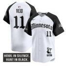 Naz Reid Jersey #11 Minnesota Timberwolves Gothic North Howl Edition