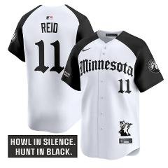 Naz Reid Jersey #11 Minnesota Timberwolves Gothic North Howl Edition