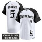 Anthony Edwards Jersey #5 Minnesota Timberwolves Gothic North Howl Edition