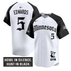 Anthony Edwards Jersey #5 Minnesota Timberwolves Gothic North Howl Edition