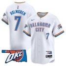 Chet Holmgren Jersey #7 Oklahoma City Thunder Vapor Baseball Stitched White