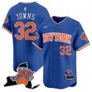 Karl-Anthony Towns Jersey #32 New York Knicks Vapor Baseball Stitched Blue