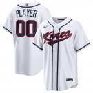 Men's Korea Baseball Active Player Custom White 2026 World Baseball Classic Home Jersey