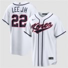 Men's Korea Baseball #22 Jung Hoo Lee White 2026 World Baseball Classic Jersey