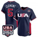 Ernie Clement Jersey #5 Team USA World Baseball Classic 250 USA 2026 Stitched