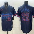 Toronto Blue Jays #22 Ernie Clement City Connect Baseball Jersey Black