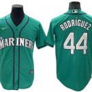 Seattle Mariners #44 Julio Rodriguez Aqua Alternate Cool Base Jersey