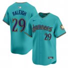 Cal Raleigh Jersey #29 Seattle Mariners 2025 Vapor Premier Limited Stitched Aqua