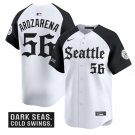Randy Arozarena Jersey #56 Seattle Mariners Deep Sea Gothic Edition Limited