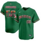 Randy Arozarena Jersey 56 Team Mexico 2026 World Baseball Serape Edition Green