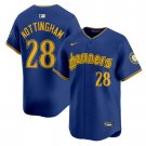 Jacob Nottingham Jersey #28 Seattle Mariners 2025 Vapor Premier Limited Stitched