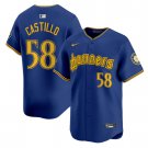 Luis Castillo Jersey #58 Seattle Mariners 2025 Vapor Premier Limited Stitched