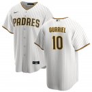 Mens San Diego Padres #10 Yuli Gurriel Nike Home White Limited Jersey