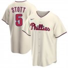 Philadelphia Phillies #5 Bryson Stott Cool Baseball Stitched Jersey Cream