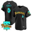 Bryson Stott Jersey #5 Philadelphia Phillies Graffiti Broad Street Edition Black